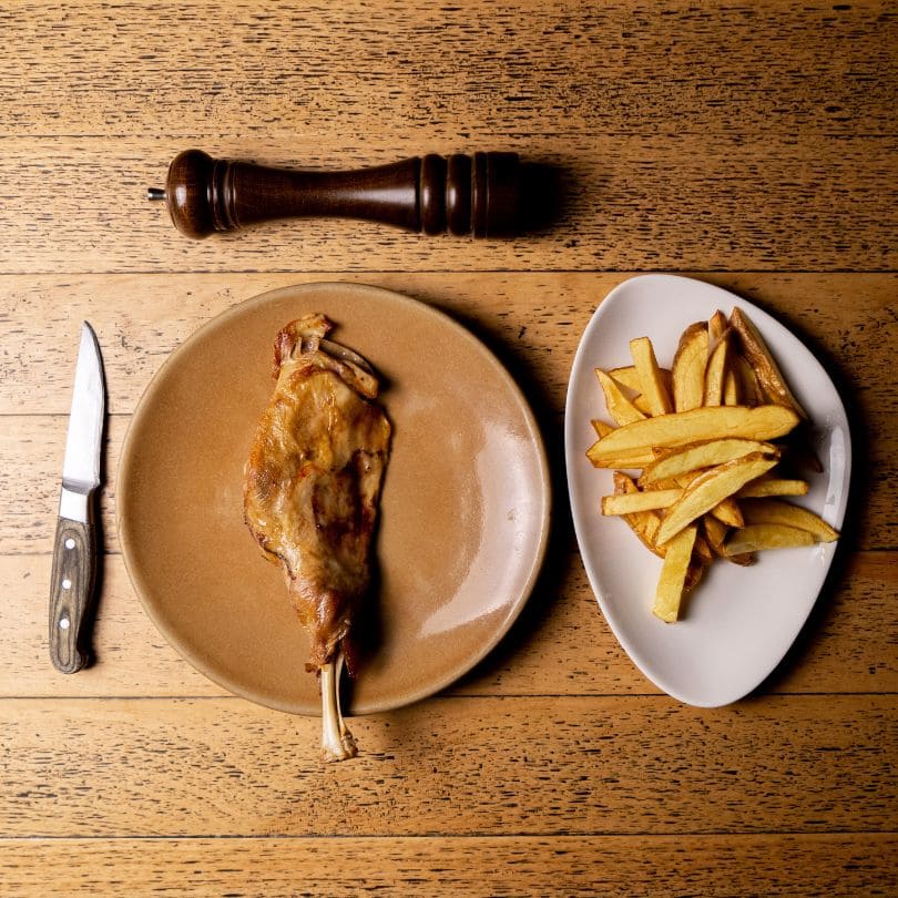 Cordero lechal a la parrilla